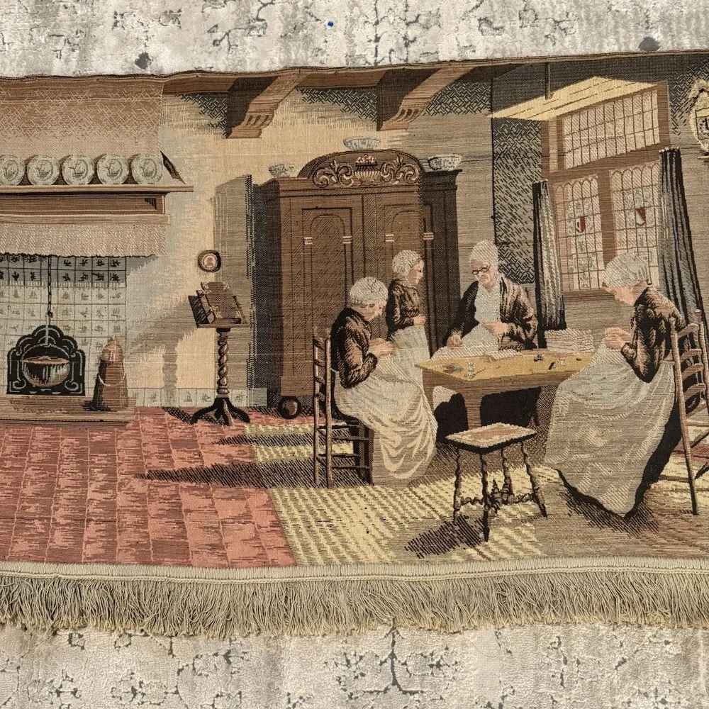Vintage French Tapestry, Medieval Wall‎ Home Decor Tapestry 27